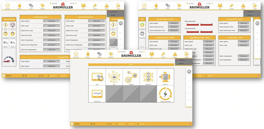 WITH THE ALREADY PROGRAMMED MACHINE TEMPLATES, BAUMÜLLER SECURES TIME AND COST ADVANTAGES FOR ITS CUSTOMERS